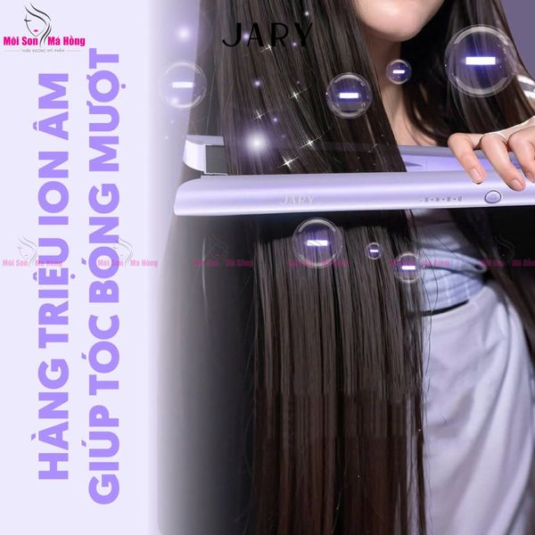 MÁY DUỖI TÓC JARY HAIR STRAIGHTENER - TONE HỒNG