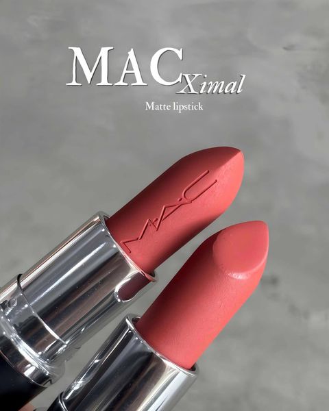 Son MAC Ximal Silky Matte 683 Cafe Mocha - Màu Cam Đào Nude