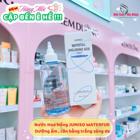 Nước Hoa Hồng Dưỡng Ẩm Da Jumiso Waterfull Hyaluronic Acid Toner 250ml
