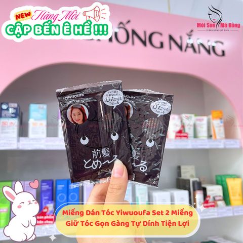 1 Miếng Dán Tóc tự dính  #Đen