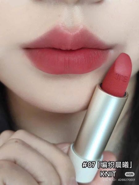 Son Thỏi 3CE Mềm Môi 07 Knit - Hồng Khô 3.5g Cashmere Hug Lipstick