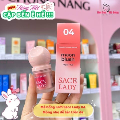 Má hồng dạng kem Sace Lady Moon Blush # 04 ROSEWOOD