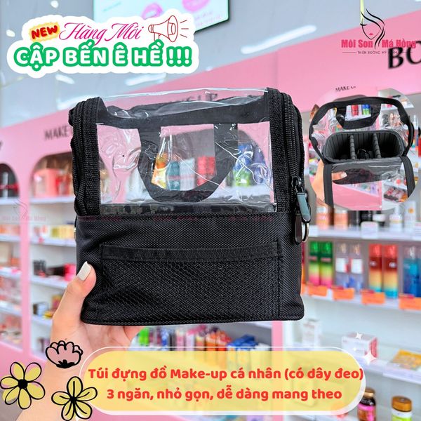 Túi đựng makeup có chia ngăn mini