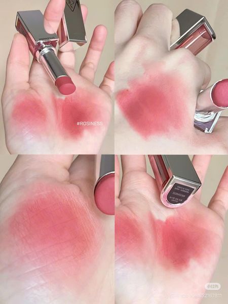 Son Thỏi 3CE Mịn Lì Rosiness - Màu Hồng Phấn 4g Blur Matte Lipstick