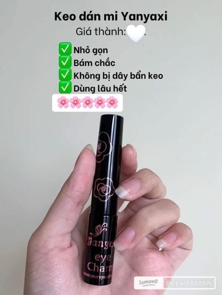 Yanyaxi Keo Dán Mi Giả Eye Charm siêu dính chống thấm nước chuyên dụng cho trang điểm