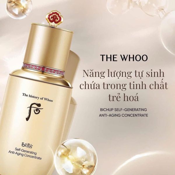 Tinh chất tự sinh chống lão hóa thế hệ thứ 4 THE WHOO Bichup Ultimate Recovery Youth Serum 50ml