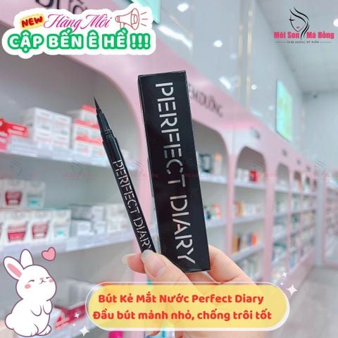 Bút Kẻ Mắt Nét Mảnh, Lâu Trôi Perfect Diary Slim Long Lasting Liquid Eyeliner 0.5ml