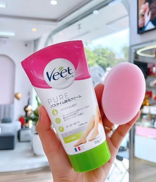 RECKITT- Kem tẩy lông Veet Pure Xanh lá 150g