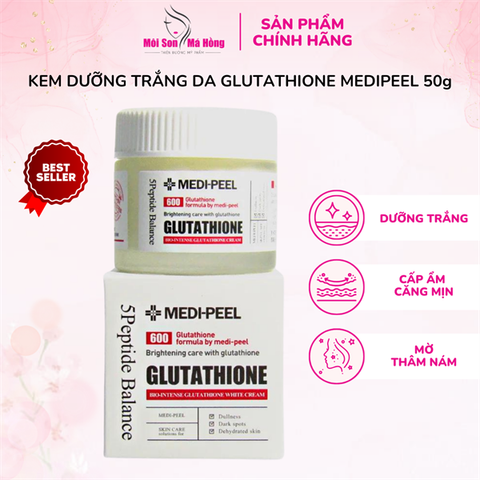 Kem dưỡng trắng da Medi Peel Bio Intense Glutathione White Cream 50g