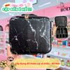 Cốp đựng đồ trang điểm mini da đen tiện lợi, sang trọng và nhỏ gọn 26*23*12cm