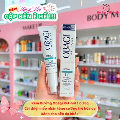 (CÔNG TY) Kem Dưỡng Chống Lão Hóa Obagi Clinical Retinol 0.5/ 1.0 Retexturizing Cream 28g
