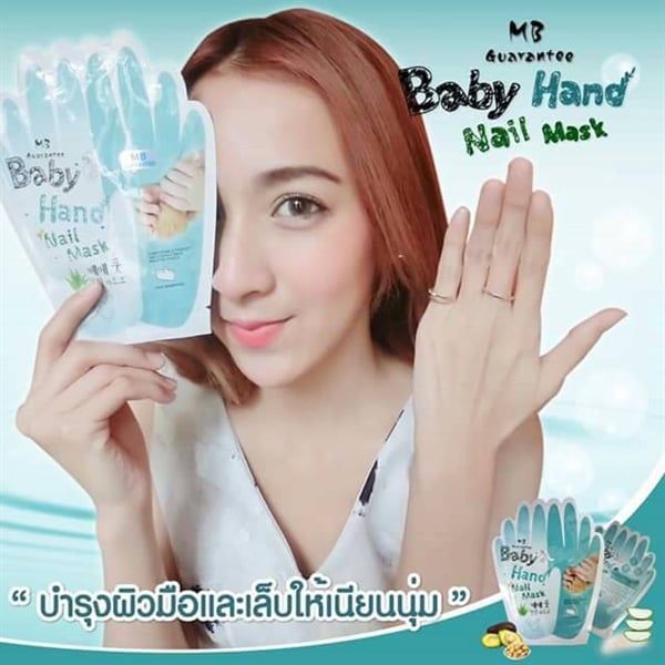 Mặt Nạ Ủ Tay MB Guarantee Baby Hand Mask + Q10