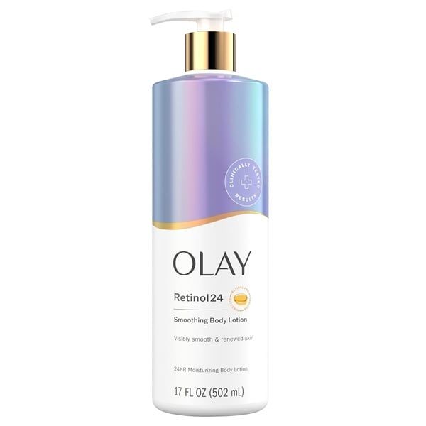Dưỡng thể Olay Smoothing Hand & Body Lotion with Retinol24 502ml