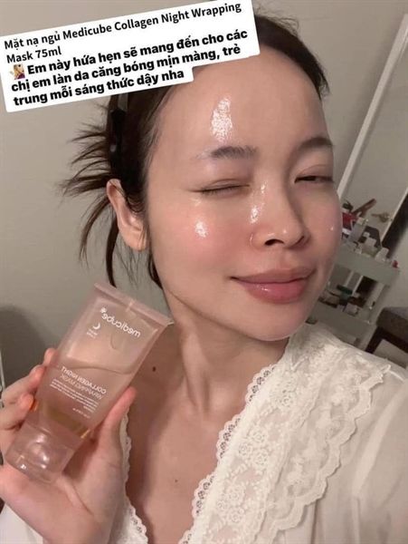 Mặt Nạ Ngủ Dạng Lột Medicube Collagen Night Wrapping Mask 75ml