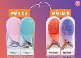 Máy Rửa Mặt Wellderma Đỏ
