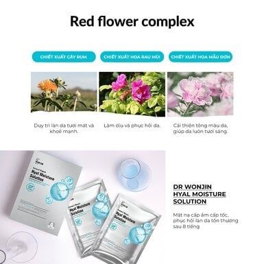 Mặt Nạ Wonjin Cấp Ẩm Cấp Tốc 30ml Instant Repair Hyal Moisture Solution