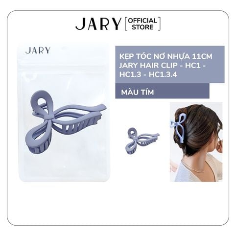 KẸP TÓC NƠ NHỰA 11CM JARY HAIR CLIP HC1 HC1.3
