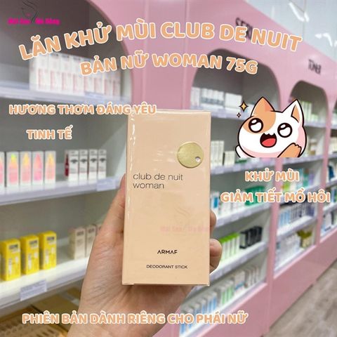 Lăn Khử Mùi Armaf Club De Nuit - Woman