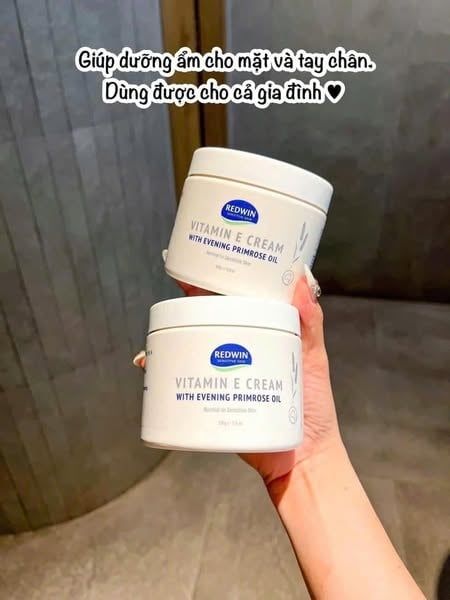 Kem vitamin E Redwin úc 300g (mẫu mới)