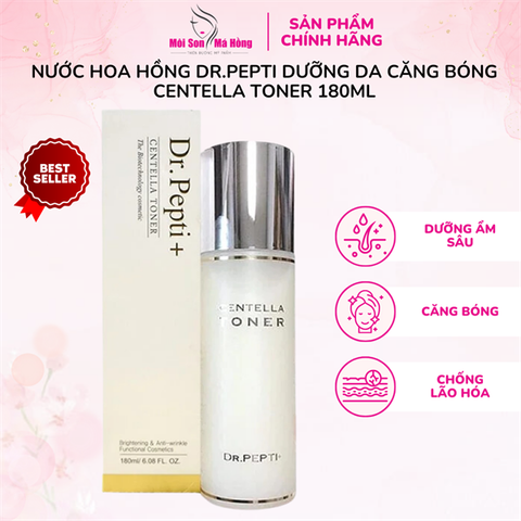 Nước Hoa Hồng Dr.Pepti Centella Toner 180ml