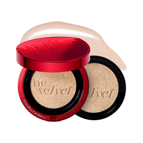 Phấn Nước Espoir Kèm Lõi Pro Tailor Be Velvet Cover Cushion No.21 Ivory