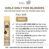 Dầu Gội Khô Girlz Only Dành Cho Tóc Nhuộm Sáng Màu 200ml Dry Shampoo For Blondes