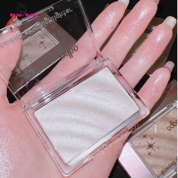 Phấn Bắt Sáng Odbo Glowing Skin Highlighter OD1304 #03 Snow Kiss