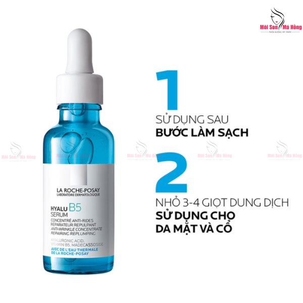 Serum La Roche-Posay Tinh Chất Hỗ Trợ Phục Hồi Da, Cấp Ẩm Cho Da La Roche-Posay Hyalu B5 Serum 10ml/ 30ml