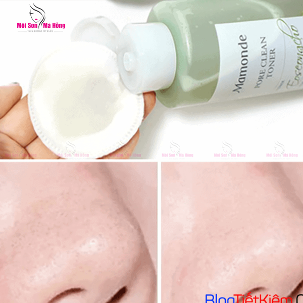 Nước hoa hồng Diếp Cá, Lỗ Chân Lông Mamonde Pore Clean Toner 250ml