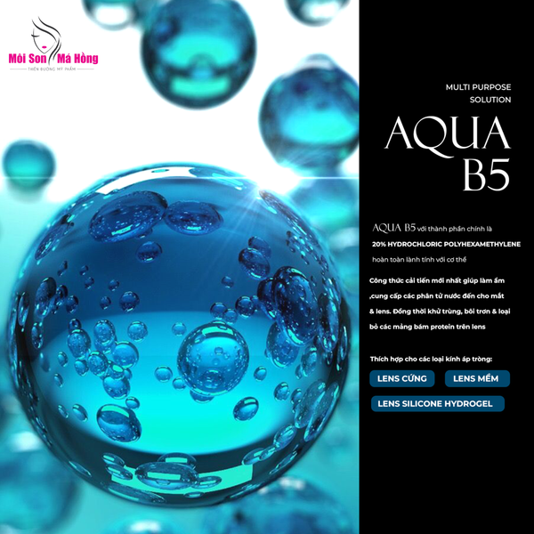 NƯỚC NGÂM LENS AQUA B5 160ml