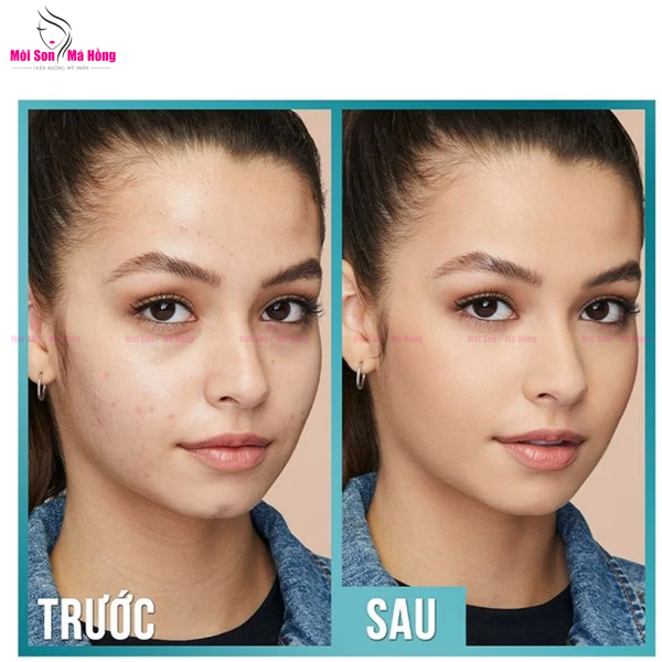Kem Nền Kiềm Dầu, Cho Lớp Nền Mịn Lì Tự Nhiên Maybelline Fit Me Matte Poreless Foundation 30ml