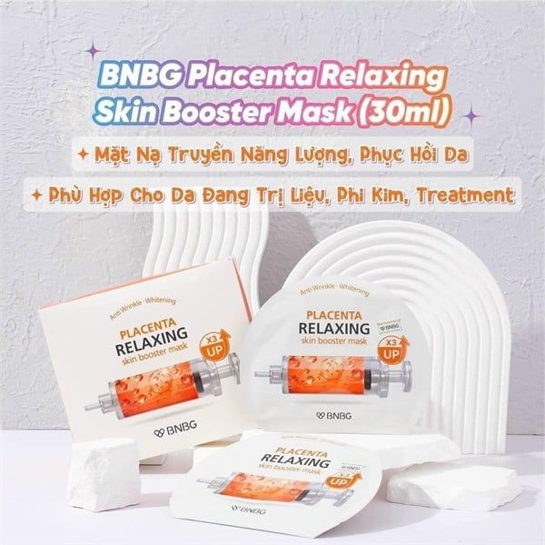 Mặt Nạ BNBG Anti Wrinkle - Whitening Skin Booster Mask 30ml