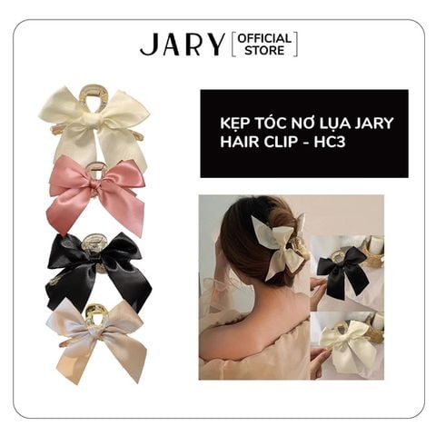 Kẹp tóc Jary hair clip nơ lụa HC3.1 32