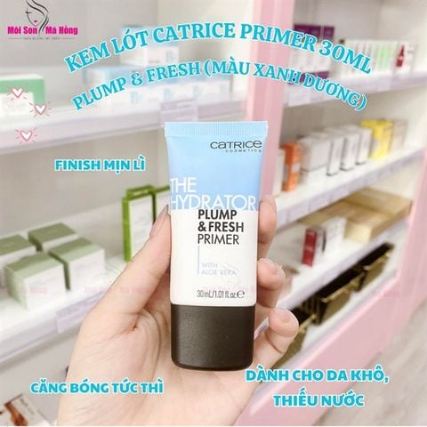 Kem Lót Catrice The Hydrator Plump & Fresh Primer 30ml XANH DUONG
