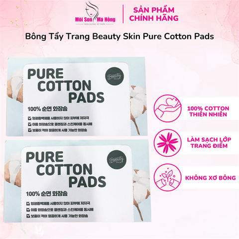 Bông Tẩy Trang Beauty Skin Pure Cotton Pads