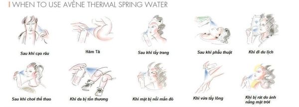 Xịt Khoáng Avène Cấp Nước, Làm Dịu & Giảm Kích Ứng 300ml Thermal Spring Water
