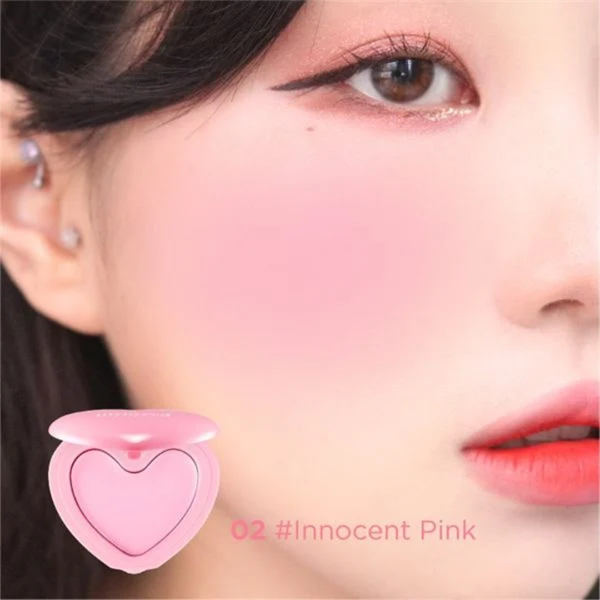 Phấn Má Dạng Kem Lilybyred Luv Beam Cheek Balm 02