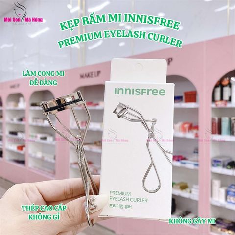 Kẹp Bấm Mi Innisfree Premium Eyelash Curler (Mẫu Mới)