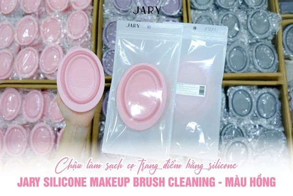 Chậu Làm Sạch Cọ Trang Điểm Jary Silicone Makeup Brush Cleansing Nhiều Màu