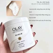 Tẩy Da Chết Body Olay B3 Vitamin C 200g Bản Trung