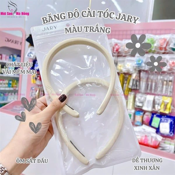 BĂNG ĐÔ CÀI TÓC VẢI ĐỦ MÀU JARY HAIR BAND -HB7 HB7.1