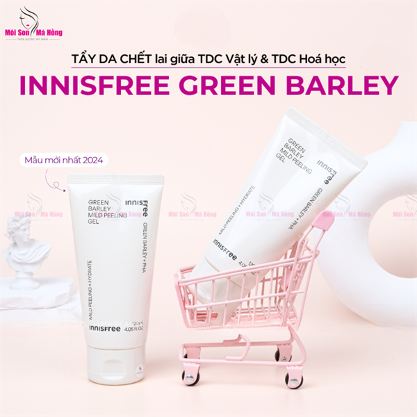 Tẩy Tế Bào Chết Innisfree Green Barley Mild Peeling Gel 120ml