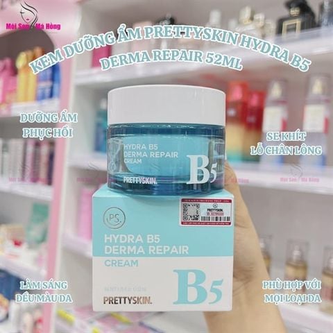 (CÔNG TY) Kem Dưỡng Prettyskin Hydra B5 Derma Repair Phục Hồi, Dưỡng Trắng Da 52ml