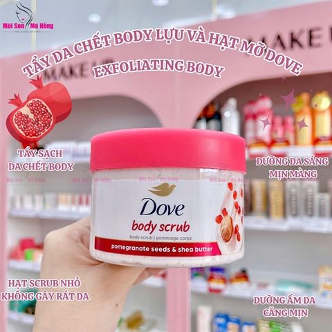 Tẩy Tế Bào Chết Body Dove Exfoliating Body Polish Pomegranate Seeds & Shea Butter 298g