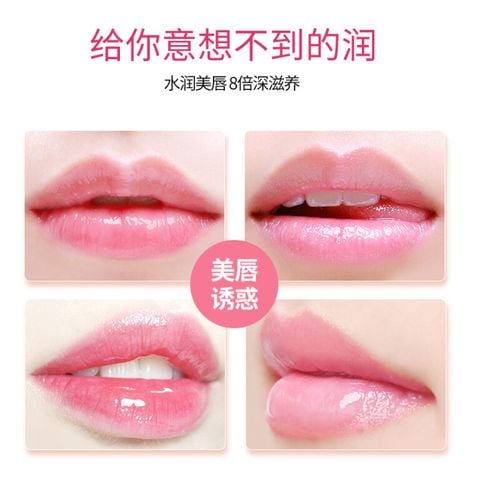 Mặt nạ môi Bioaqua POMELO Lip Mask vàng