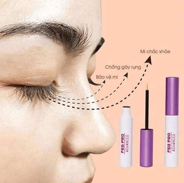 Tinh chất dưỡng dài ngăn rụng mi ban ngày FEG Pro Advanced Eyelash Enhancer 3ml
