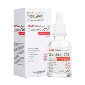 Huyết Thanh Trắng Da Angels Liquid 7 Day Whitening Program Glutathione 700 V-Ample 30ML