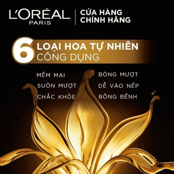 Bộ gội xả dưỡng tóc suôn mượt tóc cao cấp L'Oreal Paris Sleek 440ml x2 KHÔNG SILICONE