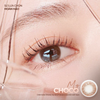 LENS MẮT 14.0 My Choco Silicone Hydrogel -  Nâu choco tự nhiên Chất liệu Silicone êm ái , Đeo 12h - HSD 6 Tháng