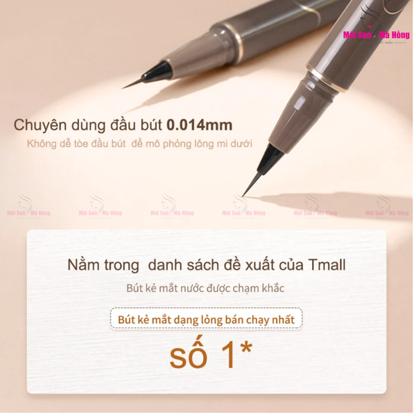 Bút Kẻ Mắt Nước Siêu Mảnh, Lâu Trôi, Chống Thấm Nước Judydoll Slim Liquid Eyeliner 0.4g